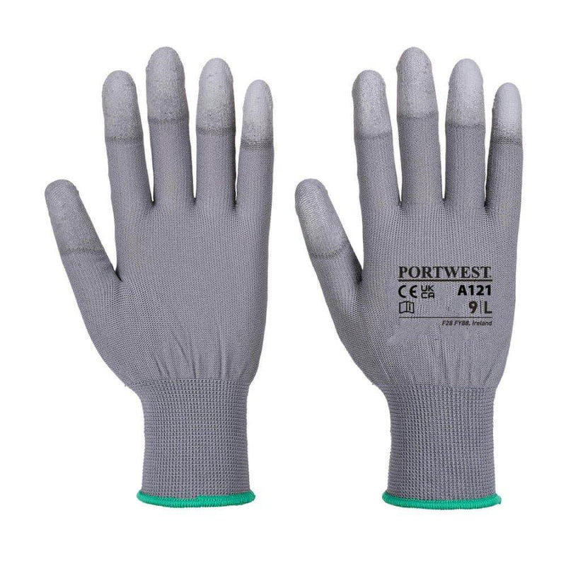 Portwest A121 PU Fingertip Gloves - GENERAL HANDLING GLOVES