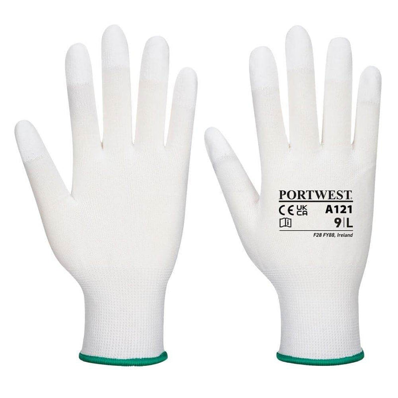 Portwest A121 PU Fingertip Gloves - GENERAL HANDLING GLOVES
