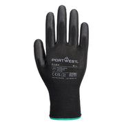 Portwest A123 PU Palm Glove Latex Free - Full Carton (144 pairs) - GENERAL HANDLING GLOVES