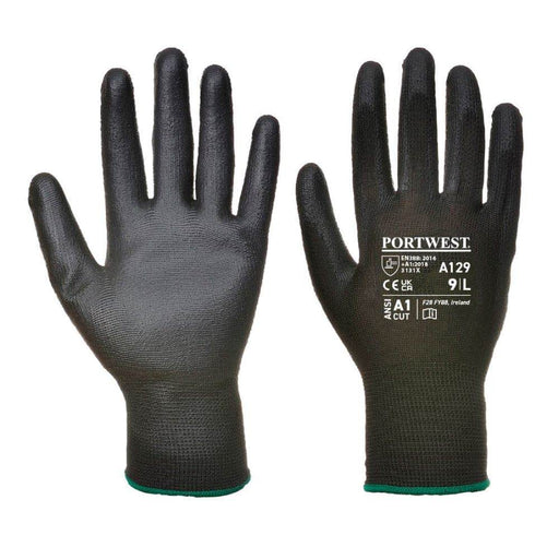 Portwest A129 PU Palm Glove - Carton (480 Pairs) - GENERAL HANDLING GLOVES