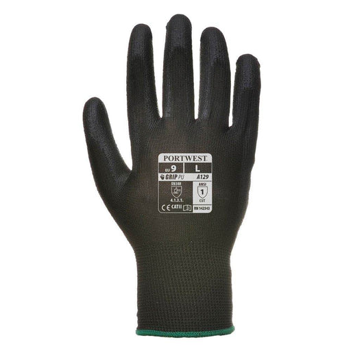 Portwest A129 PU Palm Glove - Carton (480 Pairs) - GENERAL HANDLING GLOVES