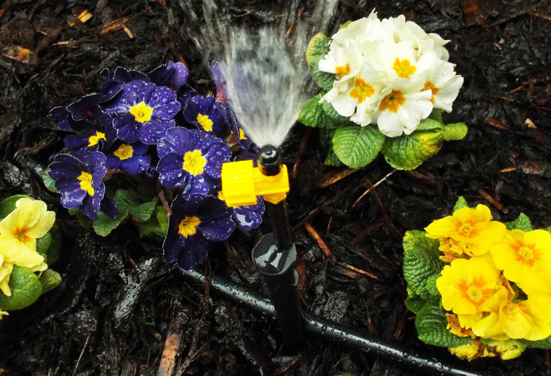 Antelco Vari-Jet™ 90° Black Cap/ Yellow Base - Home & Garden > Lawn & Garden > Watering & Irrigation Garden watering