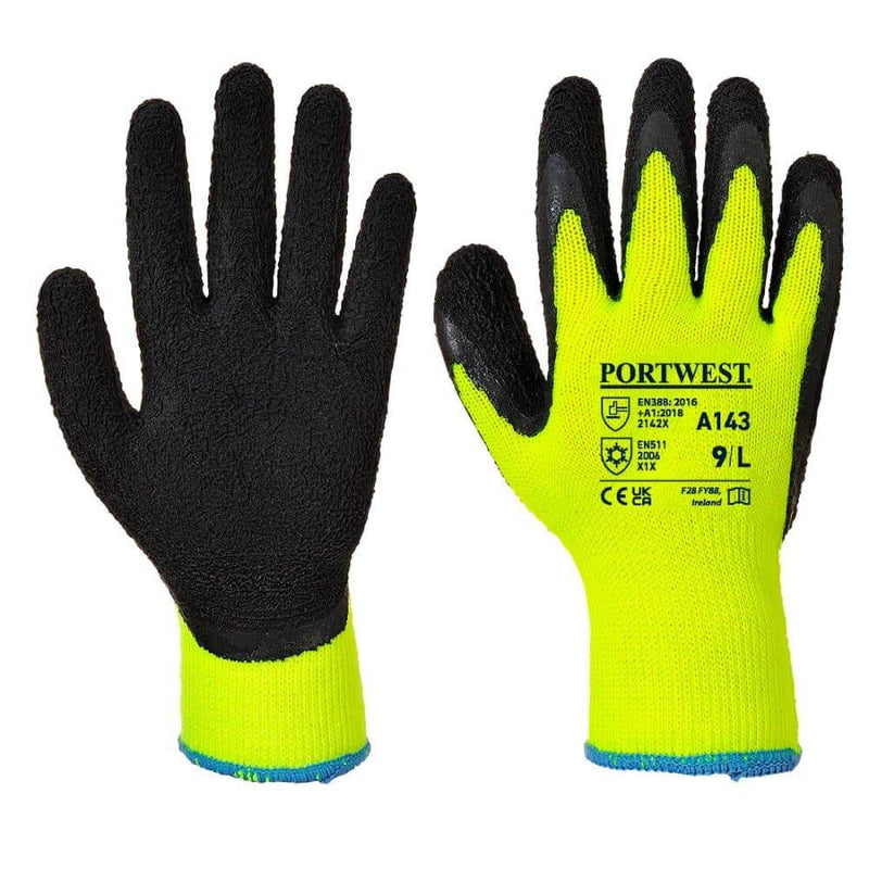 Portwest A143 Thermal Soft Grip Glove - COLD PROTECTION GLOVES