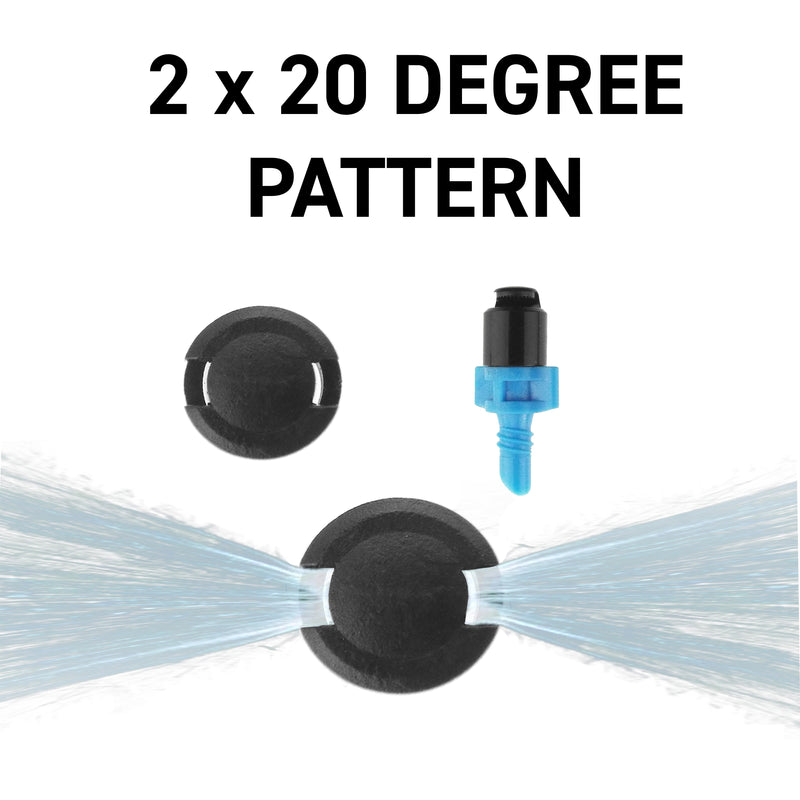 Antelco Winged Micro Spray Jet Assembled Strip Spray 2x20° - Home & Garden > Lawn & Garden > Watering & Irrigation Garden watering