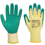 Portwest A150 Classic Grip Latex Glove - GRIP PERFORMANCE GLOVES
