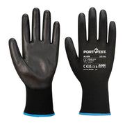 Portwest A195 Touchscreen PU Gloves - GENERAL HANDLING GLOVES