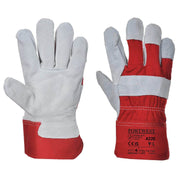 Portwest A220 Premium Chrome Rigger Gloves - LEATHER & RIGGER GLOVES