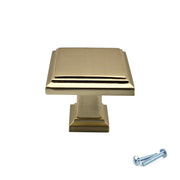 M4TEC Knob Handle Brushed Brass Doors or Cupboards VH9 Series - Hardware > Hardware Accessories > Cabinet Hardware > Cabinet Knobs & Handles Cabinet Knobs & Handles