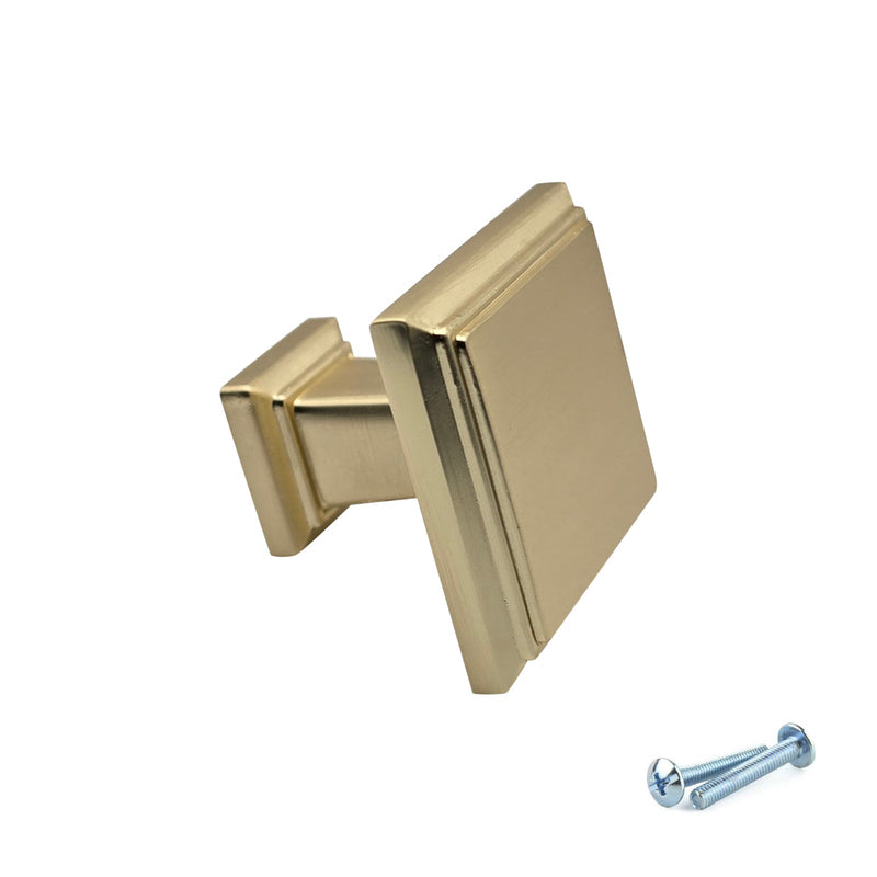 M4TEC Knob Handle Brushed Brass Doors or Cupboards VH9 Series - Hardware > Hardware Accessories > Cabinet Hardware > Cabinet Knobs & Handles Cabinet Knobs & Handles