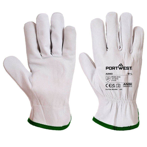 Portwest A260 Oves Driver Gloves - LEATHER & RIGGER GLOVES