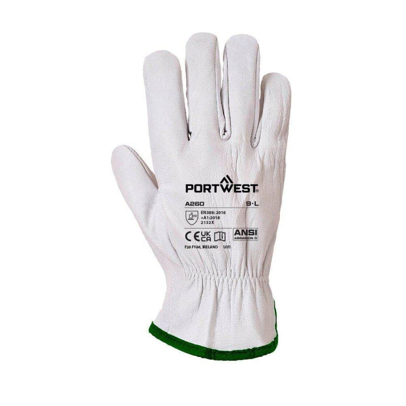 Portwest A260 Oves Driver Gloves - LEATHER & RIGGER GLOVES