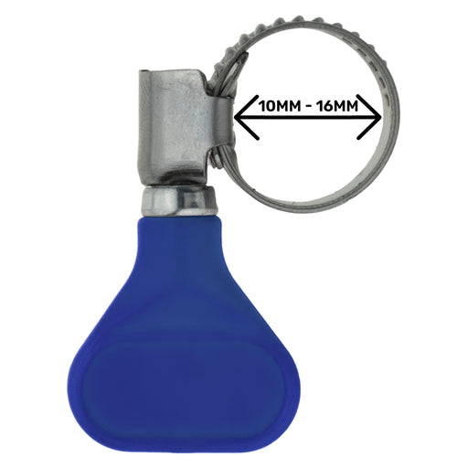 A2 Grip Hose Clip 10mm-16mm - Adjustable 304 Stainless Steel Duct Clamps Hose Pipe Clamps Air Ducting Clamp Worm Drive Hose Clamps - Home & Garden > Lawn & Garden > Watering & Irrigation > Garden Hose Fittings & Valves Tech Hose & Fittings