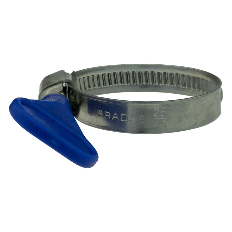 A2 Grip Hose Clip 25mm-40mm - Adjustable 304 Stainless Steel Duct Clamps Hose Pipe Clamps Air Ducting Clamp Worm Drive Hose Clamps - Home & Garden > Lawn & Garden > Watering & Irrigation > Garden Hose Fittings & Valves Tech Hose & Fittings