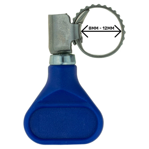 A2 Grip Hose Clip 8mm-12mm - Adjustable 304 Stainless Steel Duct Clamps Hose Pipe Clamps Air Ducting Clamp Worm Drive Hose Clamps - Home & Garden > Lawn & Garden > Watering & Irrigation > Garden Hose Fittings & Valves Tech Hose & Fittings