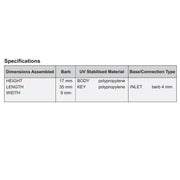 Antelco Midi Drip™ Dripper Emitters 4mm Barb - Home & Garden > Lawn & Garden > Watering & Irrigation Garden watering