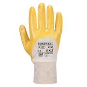 Portwest A330 Nitrile Light Knitwrist Gloves - GENERAL HANDLING GLOVES