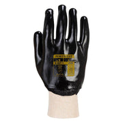 Portwest A400 PVC Knitwrist Gloves - LIQUID PROTECTION GLOVES