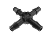 Antelco Micro Cross Connector 4.5mm Barb - Home & Garden > Lawn & Garden > Watering & Irrigation Garden watering