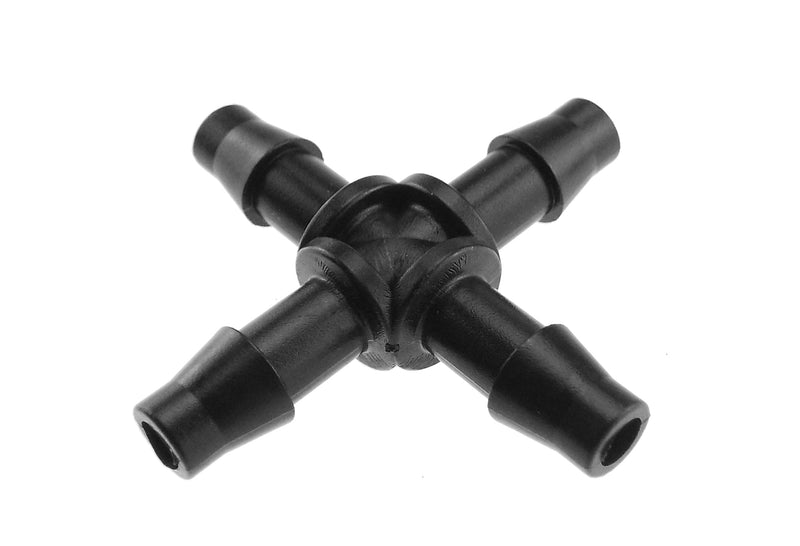 Antelco Micro Cross Connector 4.5mm Barb - Home & Garden > Lawn & Garden > Watering & Irrigation Garden watering
