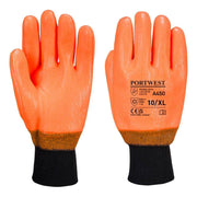 Portwest A450 Weatherproof Hi-Vis Glove - LIQUID PROTECTION GLOVES