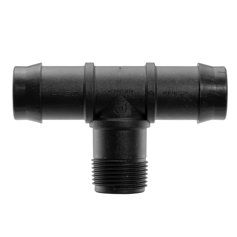 IBC 2” S60X6 Cap with 25mm Barbed Tee - Home & Garden > Lawn & Garden