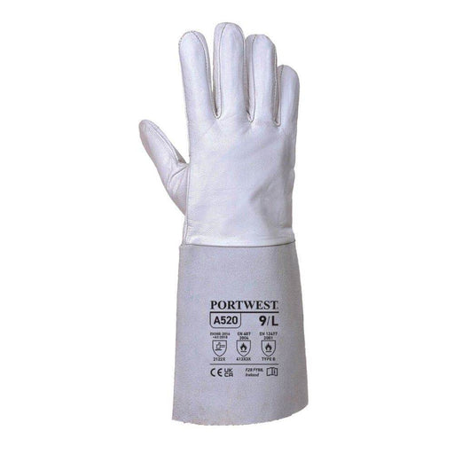 Portwest A520 Premium Tig Welding Gauntlet - WELDERS GLOVES
