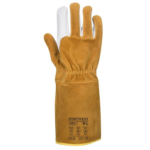Portwest A521 TIG Welding Gauntlet - WELDERS GLOVES