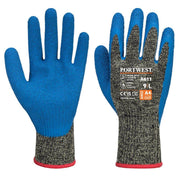 Portwest A611 Aramid HR Cut Latex Glove - CUT GLOVES