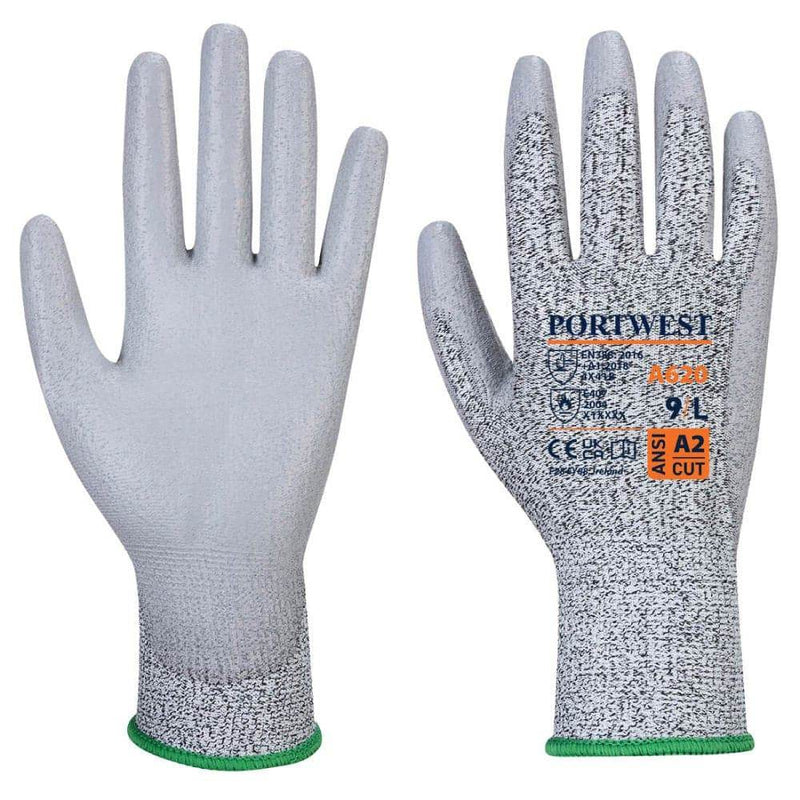 Portwest A620 LR Cut PU Palm Gloves - CUT GLOVES