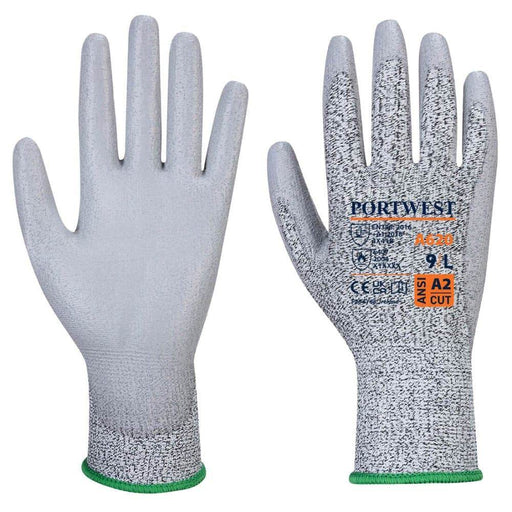 Portwest A620 LR Cut PU Palm Gloves - CUT GLOVES