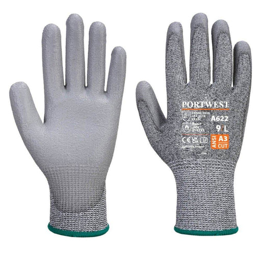 Portwest A622 Cut C13 PU Glove - CUT GLOVES