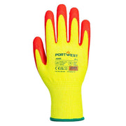 Portwest A626 Vis-Tex HR Cut Glove - Nitrile - CUT GLOVES