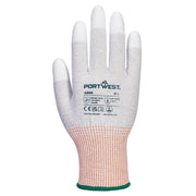 Portwest A696 LR13 ESD PU Fingertip Cut Gloves (Pk12) - ESD GLOVES
