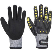 Portwest A722 Anti Impact Cut Resistant Gloves - IMPACT GLOVES