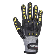 Portwest A722 Anti Impact Cut Resistant Gloves - IMPACT GLOVES