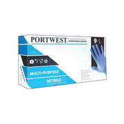 Portwest A925 Powder Free Nitrile Disposable Glove (Pk100) - DISPOSABLE GLOVES