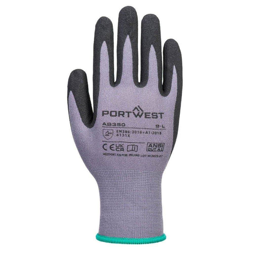 Portwest AB350 Grip 15 Nitrile Foam Glove (Pk12) - GRIP PERFORMANCE GLOVES