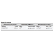 Antelco Agri Drip™ Classic Turbulent Flow Dripper 4 L/H - Home & Garden > Lawn & Garden > Watering & Irrigation Garden watering