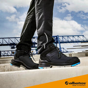 Albatros Taraval Mid Fibreglass Toe Safety Boot - SAFETY BOOTS