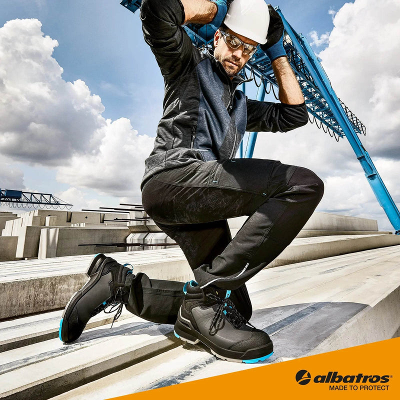 Albatros Taraval Mid Fibreglass Toe Safety Boot - SAFETY BOOTS