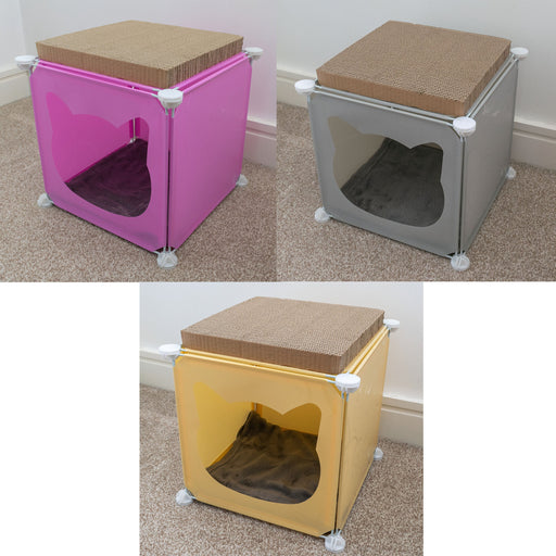 Kitty Cubby Cat Cube Play House MINI - Animals & Pet Supplies > Pet Supplies > Cat Supplies PETS