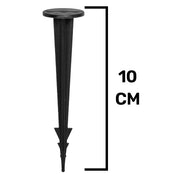 Weed Control Fabric Plastic Fixing Pegs Large 10cm - Pack of 100 - Home & Garden > Lawn & Garden > Gardening > Landscape Fabric Accessories > Landscape Fabric Staples & Pins > Landscape Fabric Pins Garden tools & Accesories