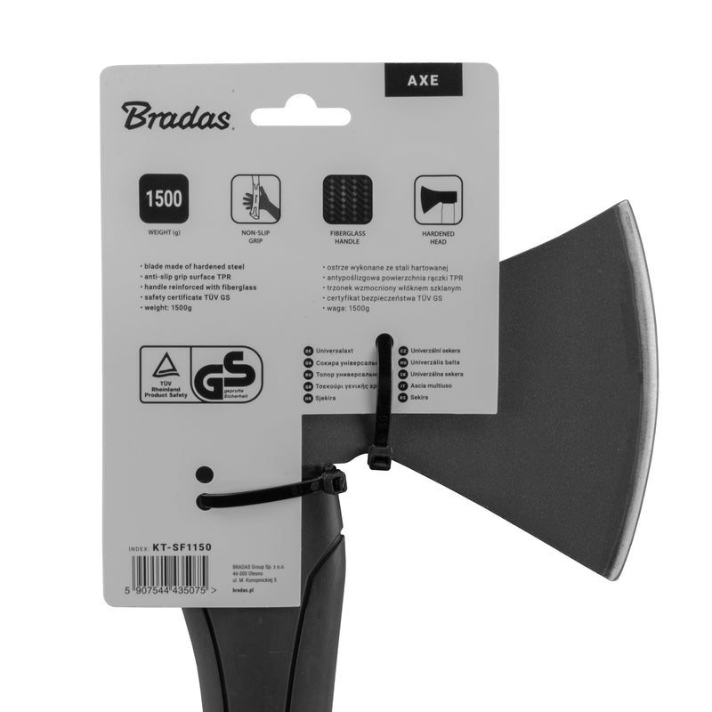 Universal Fiberglass Axe 1500g - Hardware > Tools > Axes Garden tools & Accesories