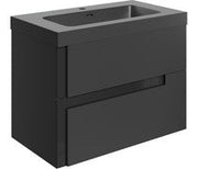Achilles 805mm Wall Hung 2 Drawer Basin Unit & Co-ordinating Basin -