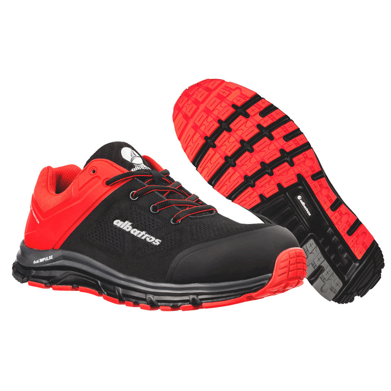 Albatros Lift Impulse Low S1P ESD HRO SRA Safety Work Trainer Shoe Various Colours - SAFETY TRAINERS