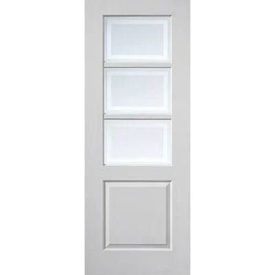 Andorra White Primed Glazed Internal Door - All Sizes - Doors