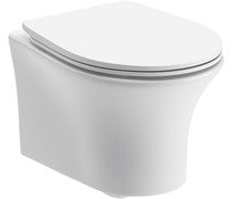 Andreas Rimless Wall Hung WC & Soft Close Seat -
