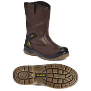 Apache AP305 Rigger Workwear Work Boot Shoe Steel Toe Cap - RIGGER BOOTS