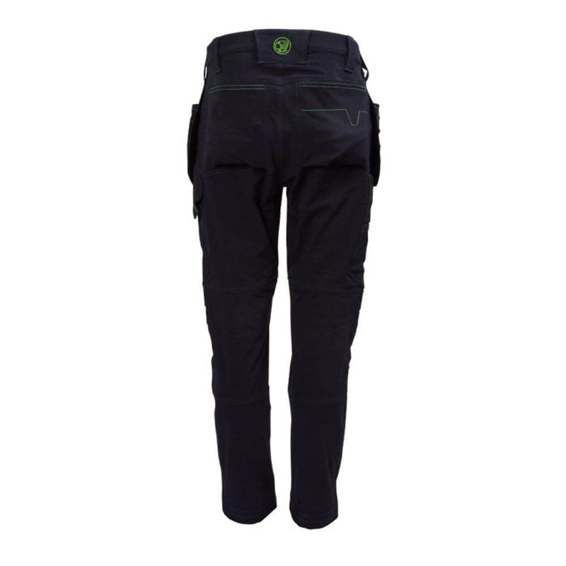 Apache Calgary Slim Fit 4 Way Stretch Holster Pocket Work Trousers - KNEE PAD TROUSERS