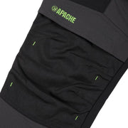 Apache Calgary Slim Fit 4 Way Stretch Holster Pocket Work Trousers - KNEE PAD TROUSERS